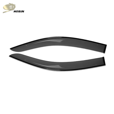 PMMA Mosun Factory Side Window Deflectors Vent To Shade Injection Window Sun Visors For ISUZU D-MAX 2017 Rain Guard 2018 2019 2-Door